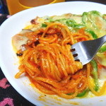 居酒屋のん太 - チーズの下はこんな感じ