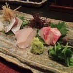 酒盃 - 刺身の盛り合わせ