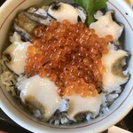 いくら亭 - 「いくらあわび丼」(2920円)