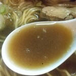 おおぜき中華そば店 - スープの感じ