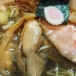 おおぜき中華そば店 - にぼしそばアップ