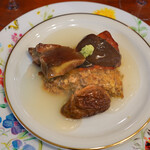 ラ・カーサ・ディ・テツオ オオタ - 茸のオムレツ、ます茸、はないぶち、やまどり茸