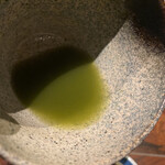 Ono No Hanare - 寿司のお茶は粉末のお茶　チコちゃんでやってた様に、寿司には粉末のお茶が一番合うとの事