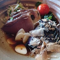 土佐料理 祢保希 新宿店 - 炭火焼 鰹たたき 茄子たたき