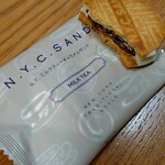 ニューヨークシティサンド 大丸東京店 - ミルクティーサンドの断面