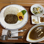 Hasuda Sabisueria Kudari Senresutoran - キャーーーッ！ハンバーグカレーが来たーー！
                
                1,200円
                
                コレ…コチラじゃ正解だったんじゃないなしら？
                
                なんとなくビジュアルもいいし♡