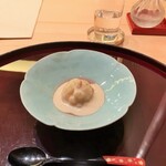 海老亭別館 - 焼きイチジク。