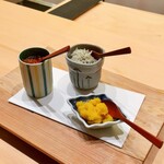 海老亭別館 - ご飯の御供。
