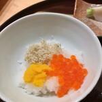 海老亭別館 - お食事。