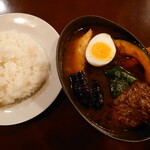 夜のスープカレー屋さん - ハンバーグカレー