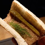 焼鳥 市松 - パテサンド