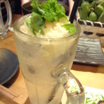 鮨げん家 - ガリ酎ハイ