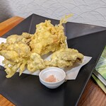 そば処　ゆたかや - 舞茸天ぷら