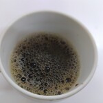 四日市ヒモノ食堂 - 珈琲薄かったのですが、よく見たら濃いめボタンがあり