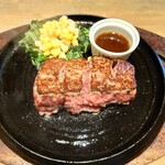 Picanha - ランチメニュー【ステーキ】Ｃ.旨味牛ステーキ 150g  @1,320円也。「旨味」牛ですからね。コレが１番かなぁ。