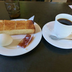 カフェドパウリスタ - 料理写真:ブレンドコーヒーとモーニングサービス