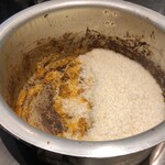 ビリヤニ大澤 - 2巡目なので層がはっきり見える