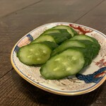 きゅうりの漬物