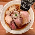 Homemade Ramen 麦苗 - 上から綺麗な盛り付け