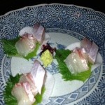 銚釐庵 - 本日の鮮魚盛り合わせ