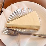 コーヒーハウスしもおれ - チーズケーキ。ケーキセットで750円