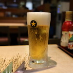 さくら水産 - 生ビール 550円(2022年10月)