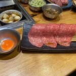 Yakiniku Jin - 220224中とろロース1620円