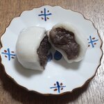 茶遊菓楽 諏訪園 - とろけるような柔らかいお餅に刻み栗と粒餡入