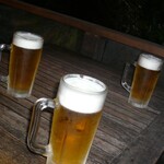 再度山荘 - 練習ビール