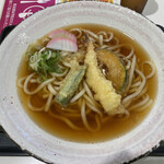 穂波大喰堂 - 天ぷらうどん温大盛り