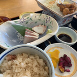 Resutoran Usanchu - タコよくばり定食