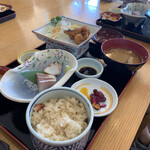 Resutoran Usanchu - タコよくばり定食