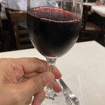 Resutoran Katsura - 赤ワインで一人乾杯