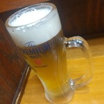 十割蕎麦 嵯峨谷 - 生ビール