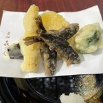 貴船喜らく - あまごの天ぷら