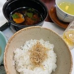 貴船喜らく - ご飯・・・の前にそうめんが出てきました