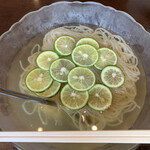 備長炭焼肉 てんてん - すだち冷麺　￥950.-(税込)