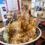 大えび天専門店 さんき - びっくり天丼1680円