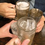 五丁目大衆酒場 極楽屋 - カンパ～イ！