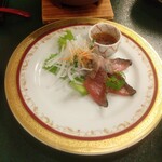 Adumasou - 洋皿:鰹のたたきカルパッチョ