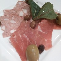 Il Cucchiaio di Angelo - パルマ産生ハムとモルタデッラハム盛り合わせ
                  こちらも美味