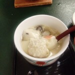 Aduma sou - 温物:二味豆腐茶碗蒸し