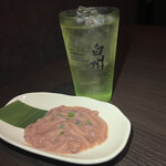 日本酒と全席個室居酒屋 あばれ鮮魚 - イカの塩辛　¥480