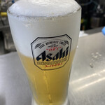 Kishimen Sumiyoshi - 生ビールで乾杯‼️