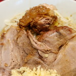 ラーメン二郎 - この日の豚
