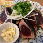 惣 - 土佐のカツオの藁焼き定食¥1550