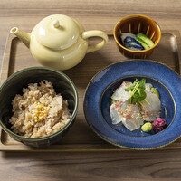 〔ディナー〕抹茶味噌の鯛茶漬け