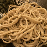 その字 - 小エビと貝柱のかきあげそば
                                ・かきあげおろし¥1550