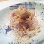 すし処 會 - 毛蟹のカニみそ和え