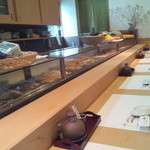 すし処 會 - 綺麗なカウンター席